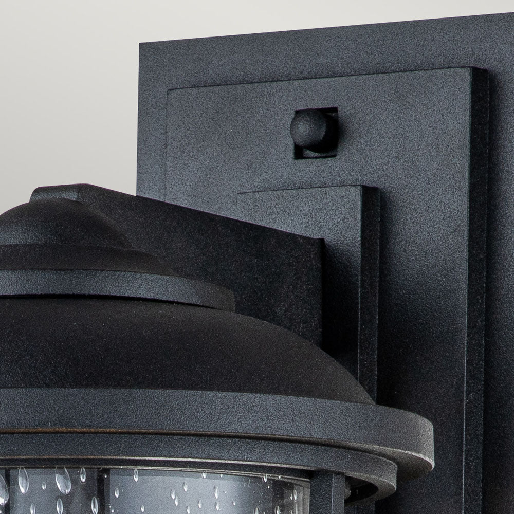 Lighthouse 1 Light Medium Wall Lantern Black