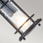 Lighthouse 1 Light Small Chain Lantern Black