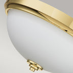 Malibu 2 Light Flush Mount 10