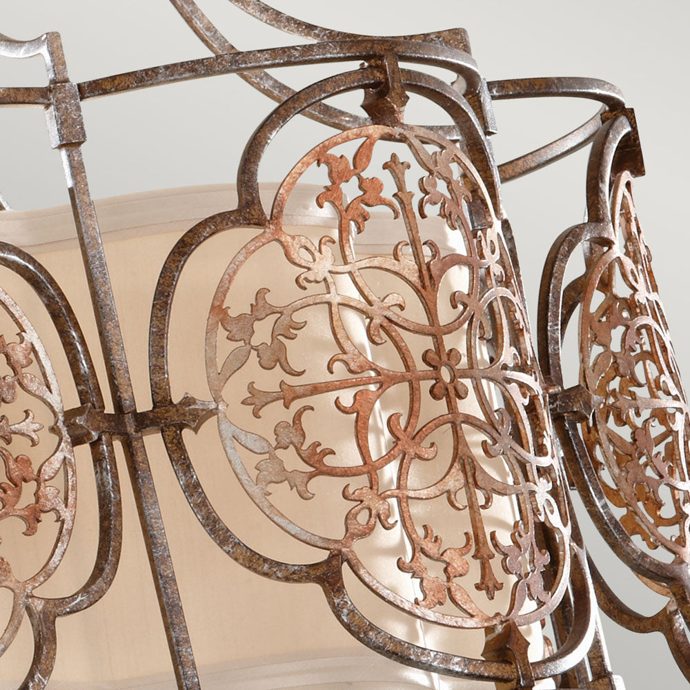 Marcella 3 Light Semi-Flush