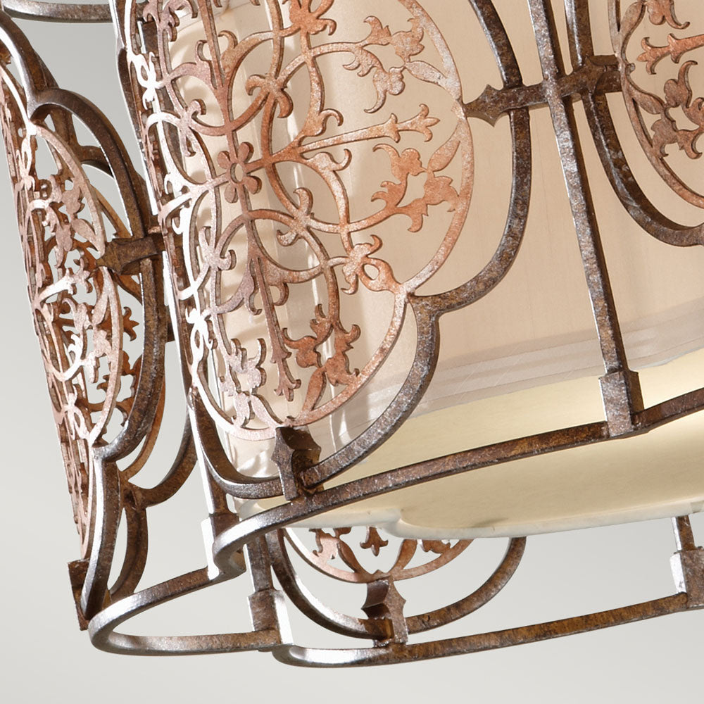 Marcella 3 Light Semi-Flush