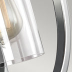 Marlena 1 Light Wall Light Chrome