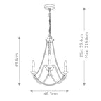 Maryville 3 Light Chandelier