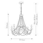 Maryville 6 Light Chandelier