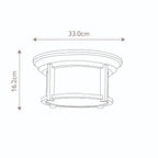 Merrill 2 Light Flush
