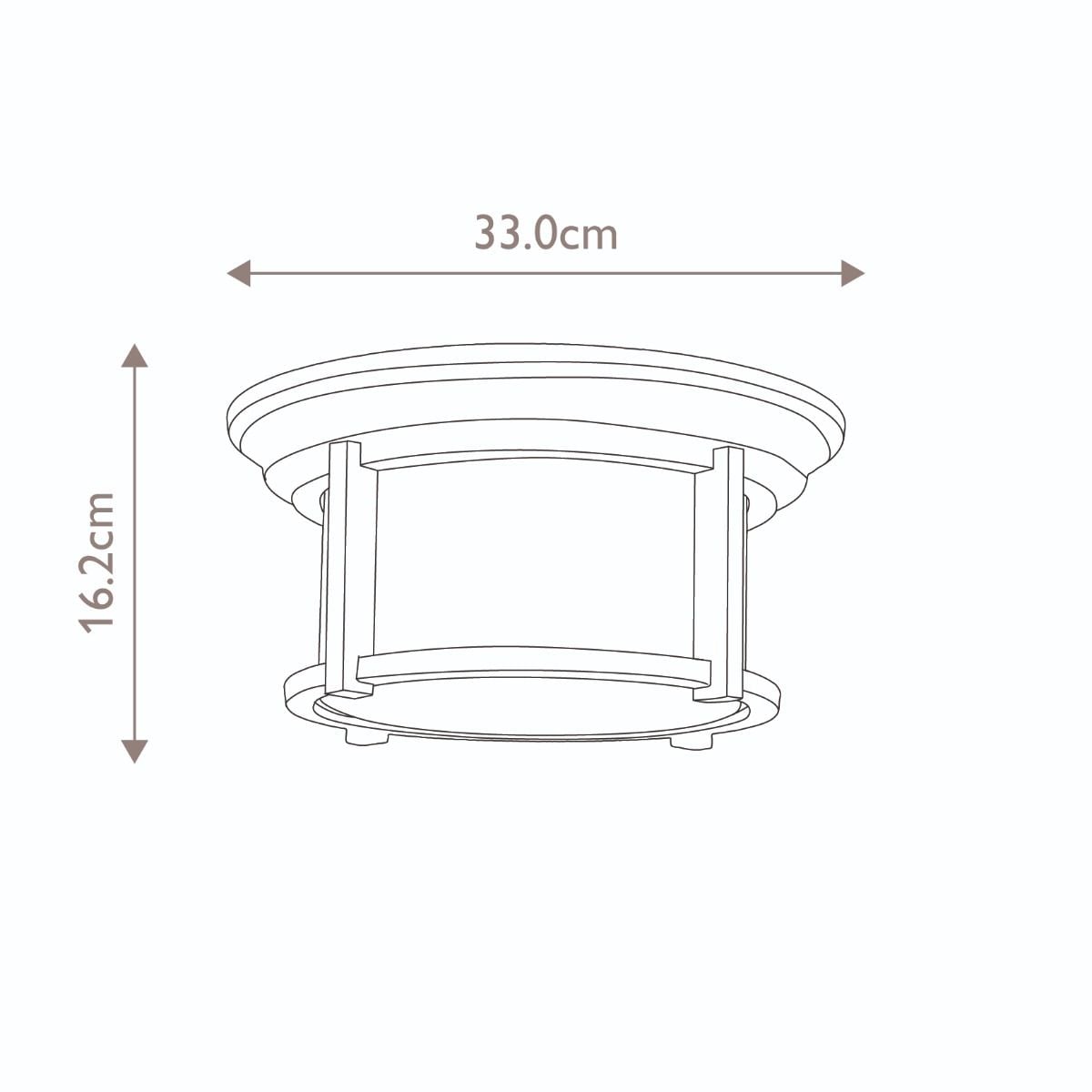 Merrill 2 Light Flush