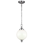 Parkman 1 Light Small Pendant - Polished Nickel