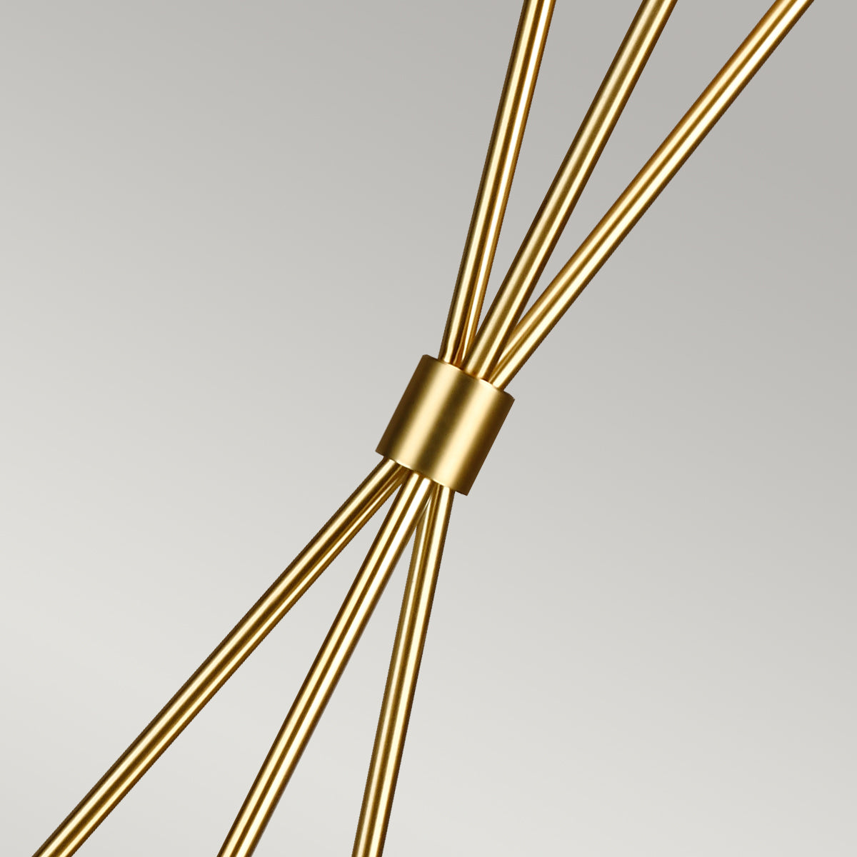 Penny 1 Light Floor Lamp - Burnished Brass