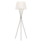 Penny 1 Light Floor Lamp - Polished Nickel