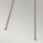 Penny 1 Light Floor Lamp - Polished Nickel