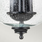 Pickering Lane 3lt Semi-Flush - Black