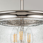Pickering Lane 3lt Semi-Flush - Polished Nickel