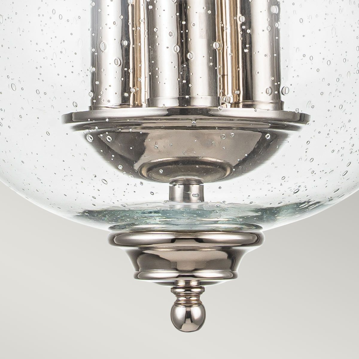 Pickering Lane 3lt Semi-Flush - Polished Nickel