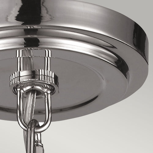 Tabby 1 Light Mini Pendant Polished Nickel
