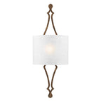 Tilling 1 Light Wall Light - Distressed Gold Leaf
