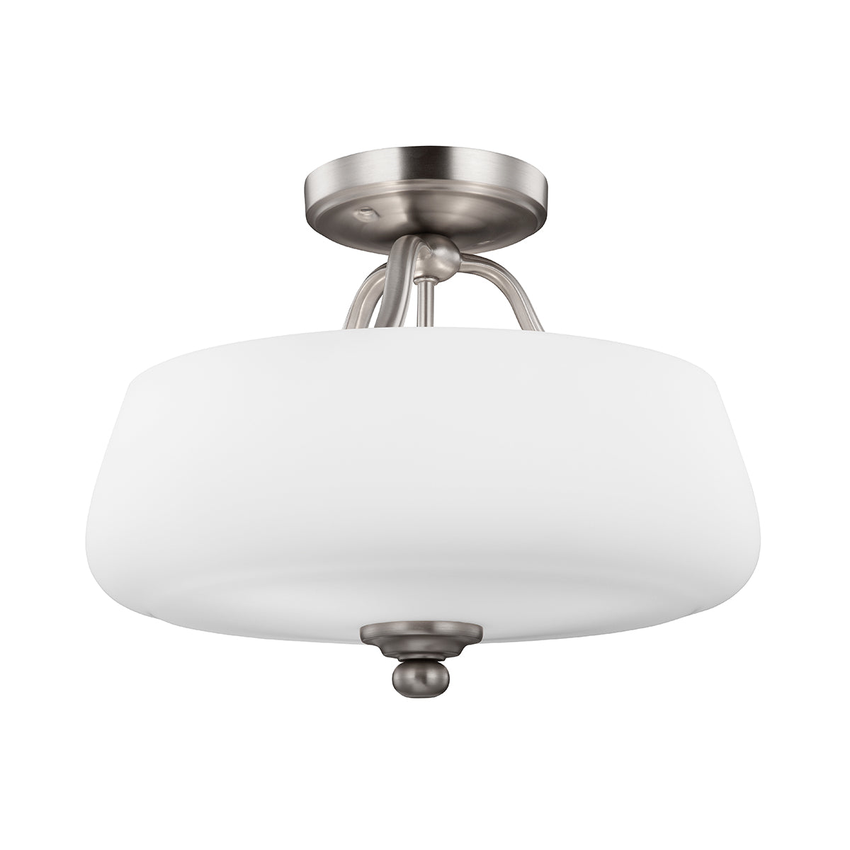 Vintner 3-Light Transitional Semi-Flush Mount Ceiling Light