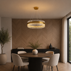 PERSEUS 400 Crystal LED Ring Pendant