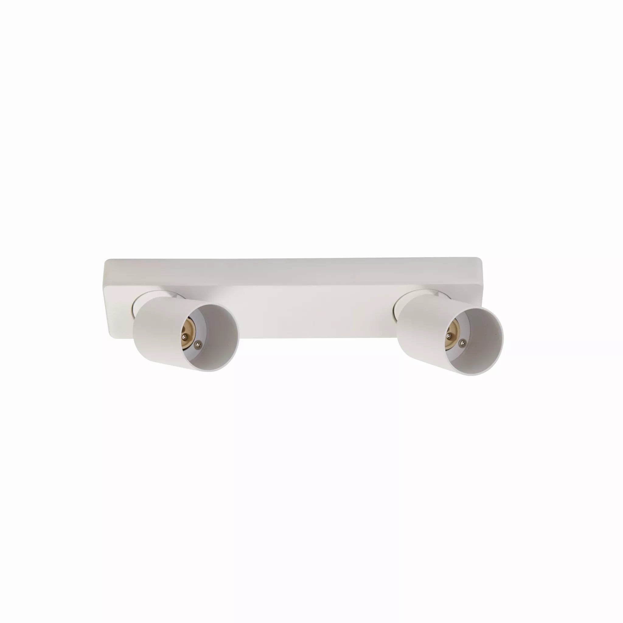 Lyra 2 Round GU10 Spotlight Matt White
