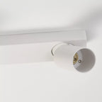Lyra 2 Round GU10 Spotlight Matt White
