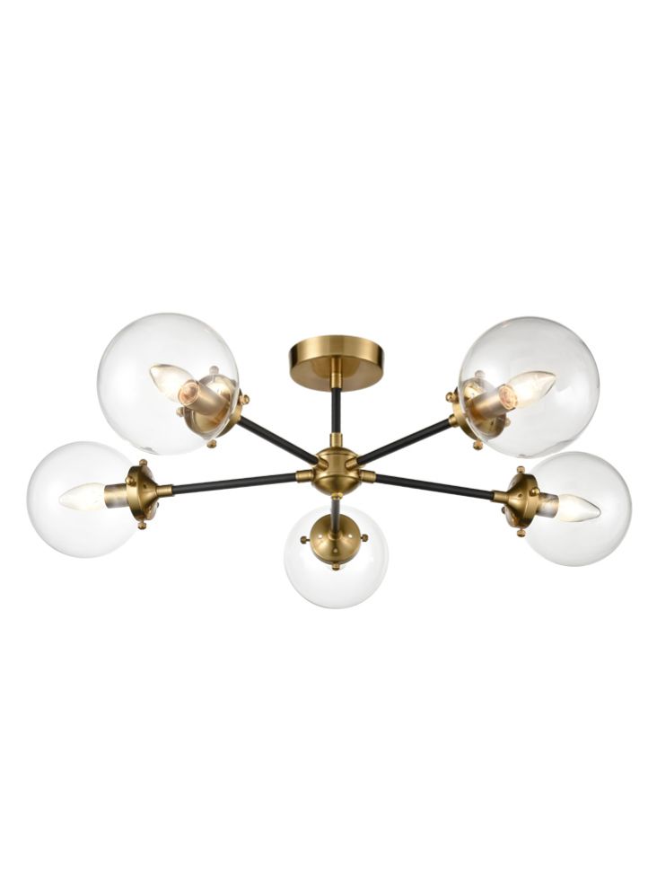Attraction 5 light Fitting
