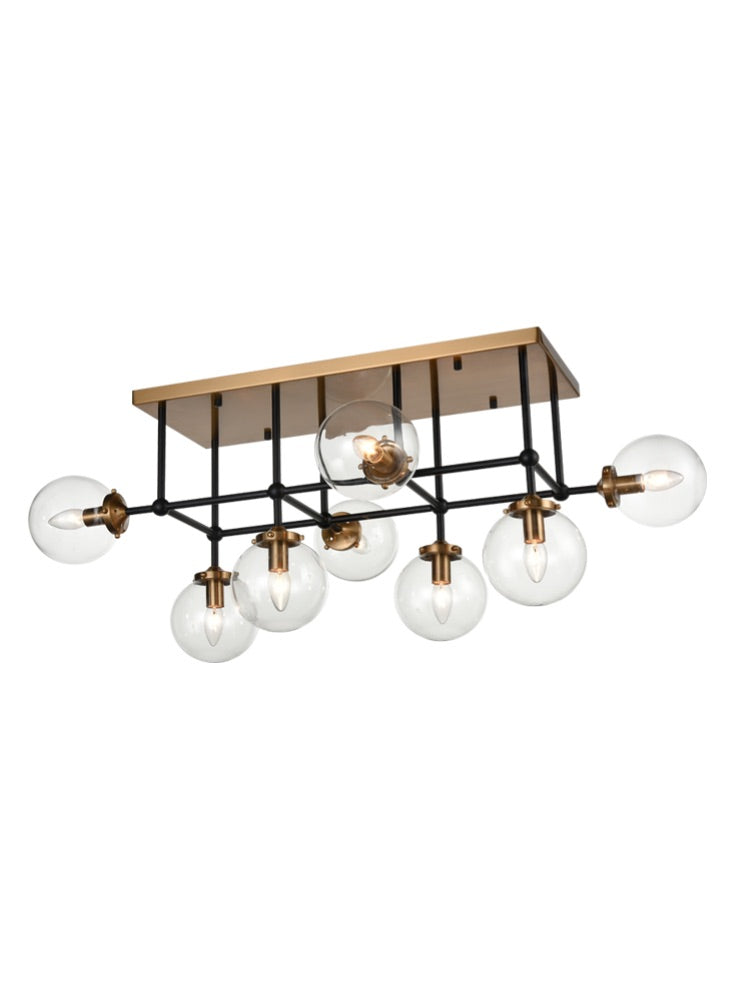 Diffraction 8 light Flush Fitting