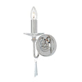 Finsbury Park 1-Light Polished Nickel Wall Light