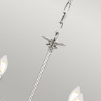 Finsbury Park 6-Light Polished Nickel Chandelier