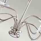 Finsbury Park 9-Light Polished Nickel Chandelier