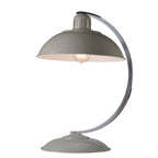 Grey Retro Diner Desk Lamp - Franklin