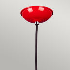 Red Retro Diner Pendant Light - Franklin