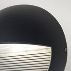 Freyr Graphite Round LED Wall Light