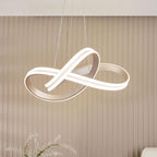 Gavino Pendant Brushed Silver LED
