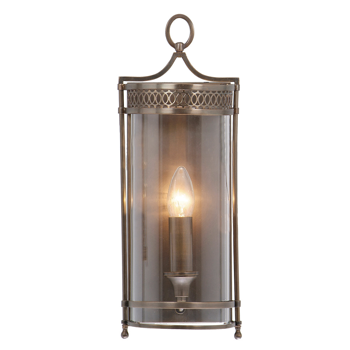Dark Bronze Wall Light - Guildhall (Georgian Design)