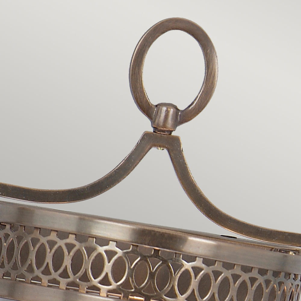 Dark Bronze Wall Light - Guildhall (Georgian Design)