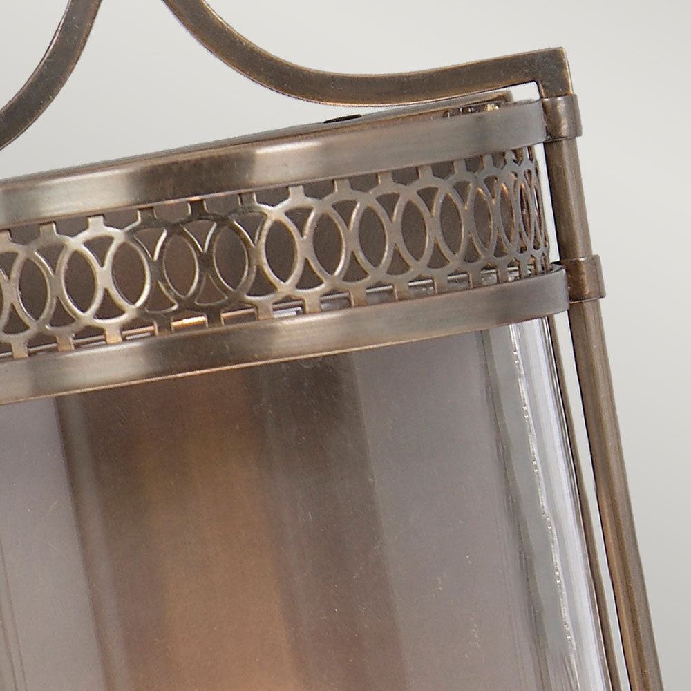Dark Bronze Wall Light - Guildhall (Georgian Design)
