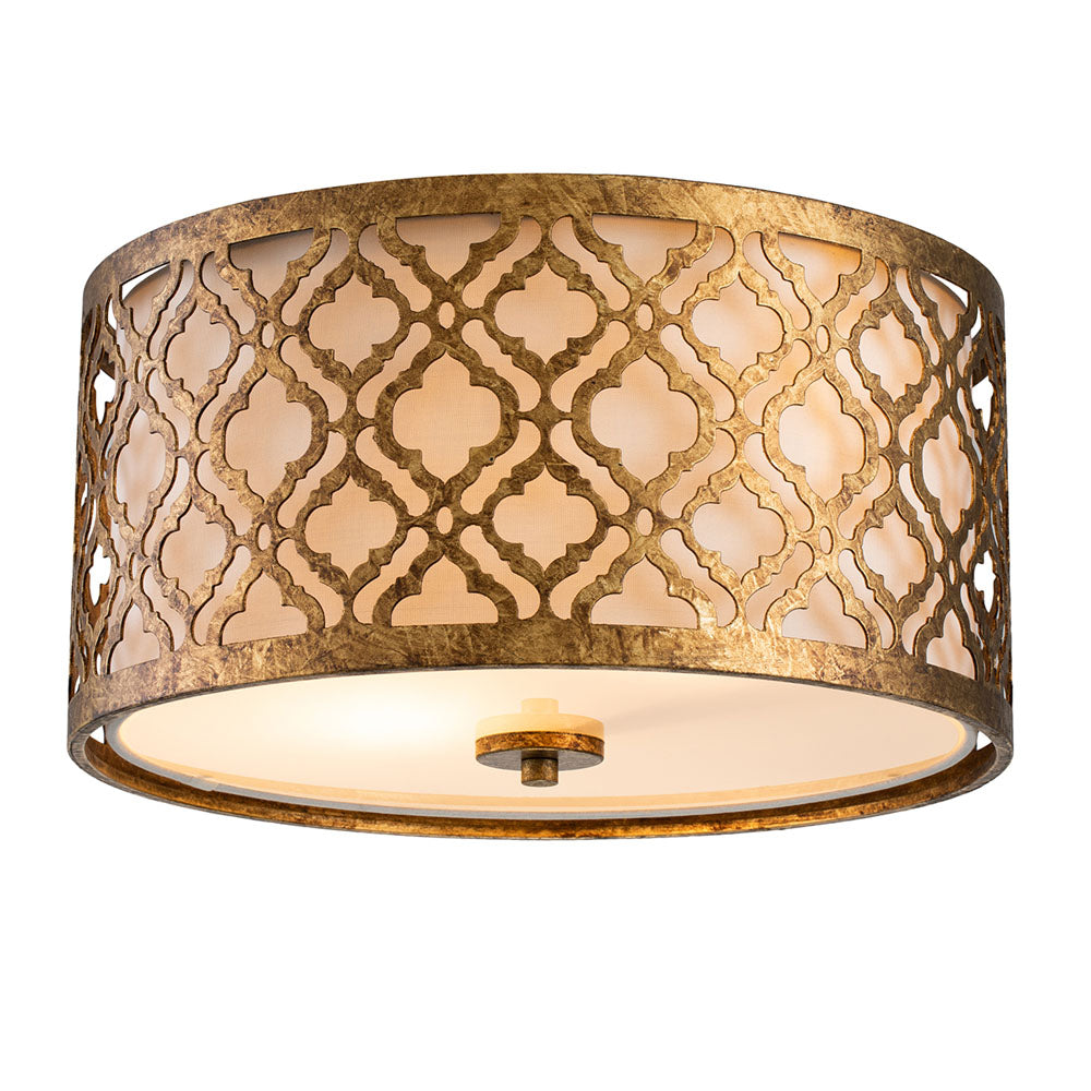 Arabella 2-Light Flush Mount Ceiling Light