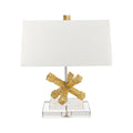 Jackson Square 1-Light Table Lamp (Distressed Gold)