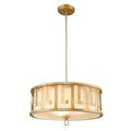 Lemuria 3-Light Adjustable Pendant (Distressed Gold)