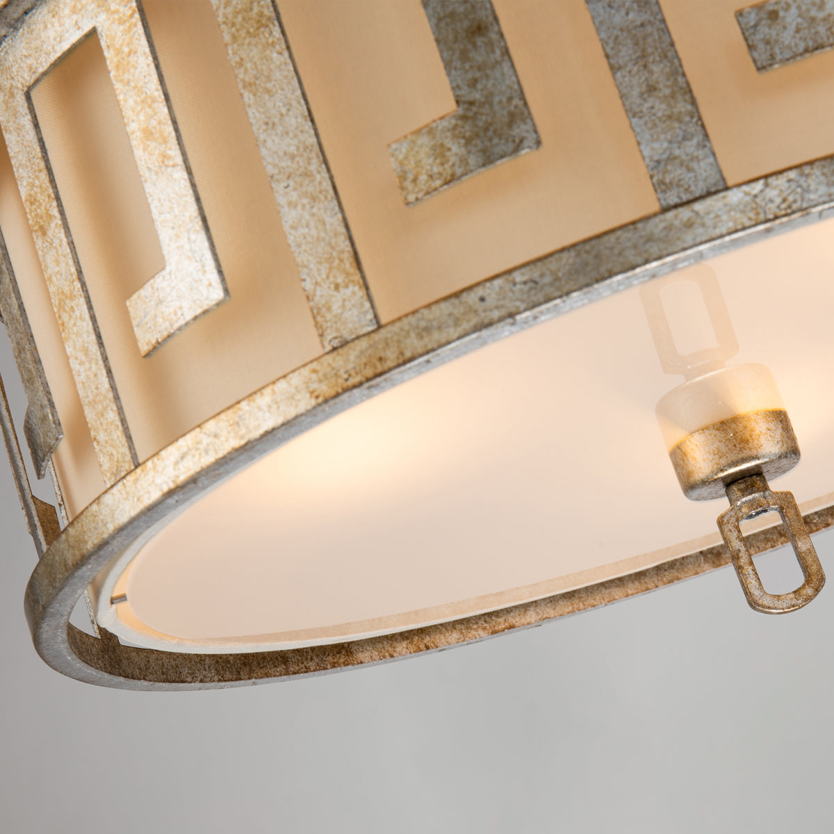 Lemuria 3-Light Adjustable Pendant (Distressed Gold)