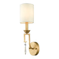 Lemuria 1-Light Wall Sconce (Distressed Gold)