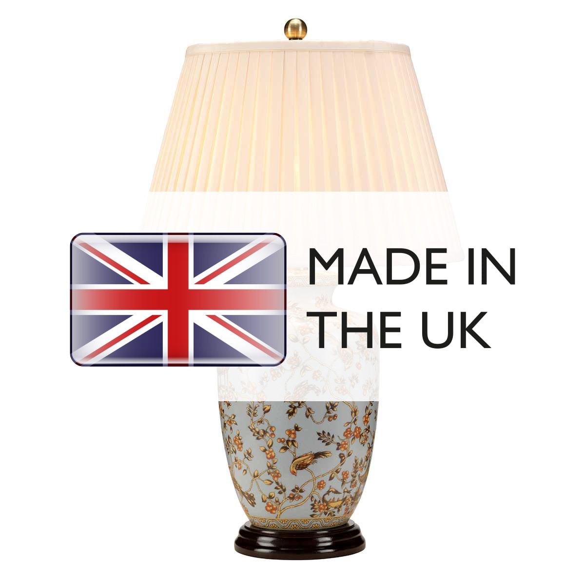 Gold Birds 1 Light Table Lamp