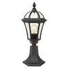 Garden Zone Ledbury 1-Light Pedestal Lantern