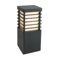 Halmstad Small Black Bollard Light