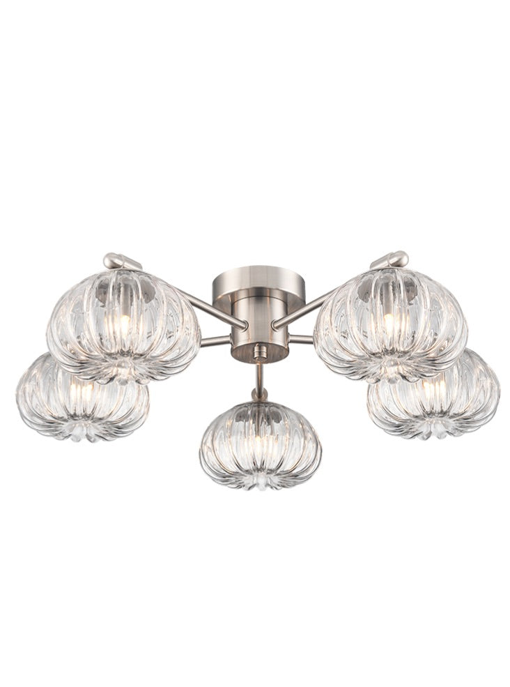 Harvest 5lt Flush Fitting satin nickel