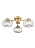 Harvest 3lt Flush Fitting  aged brass