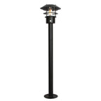 Helsingor 1 Light Bollard Lantern with PIR