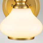Ainsley 3-Light Bathroom Wall Light (Burnished Brass)