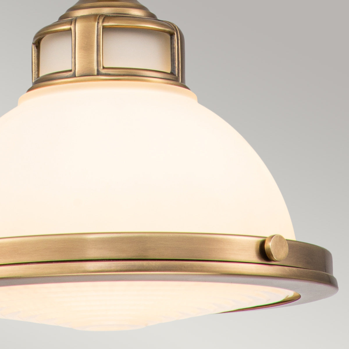 Amelia Mini Pendant (Heritage Brass)