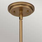 Amelia Mini Pendant (Heritage Brass)