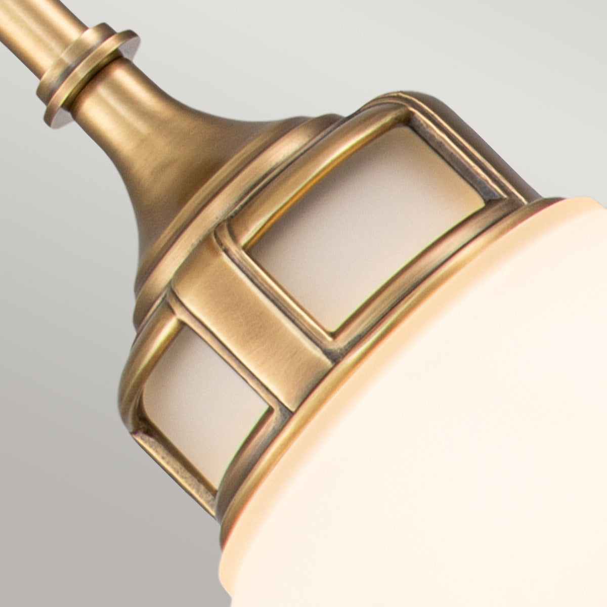 Amelia Mini Pendant (Heritage Brass)